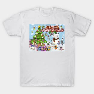 HWS Holiday Collection - Merry Christmas T-Shirt